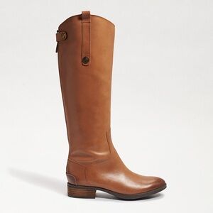 Sam Edelman Penny Leather Riding Boot - Whiskey Leather
